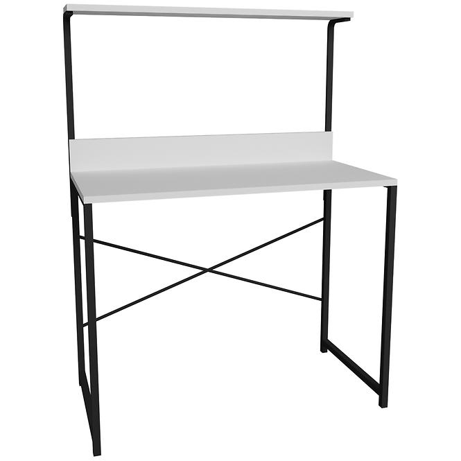 Íróasztal Fd-4590sd-002 Fehér/Fekete