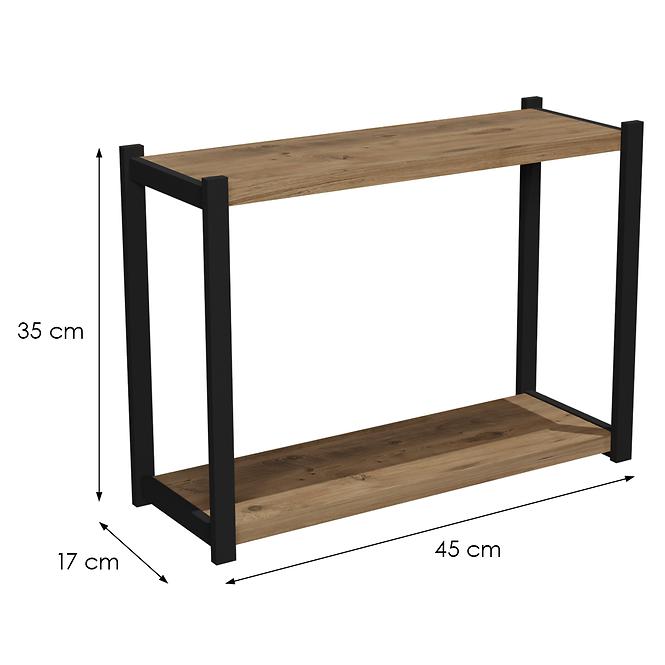 Konzol Fd-Ctks-001 Természetes/Fekete