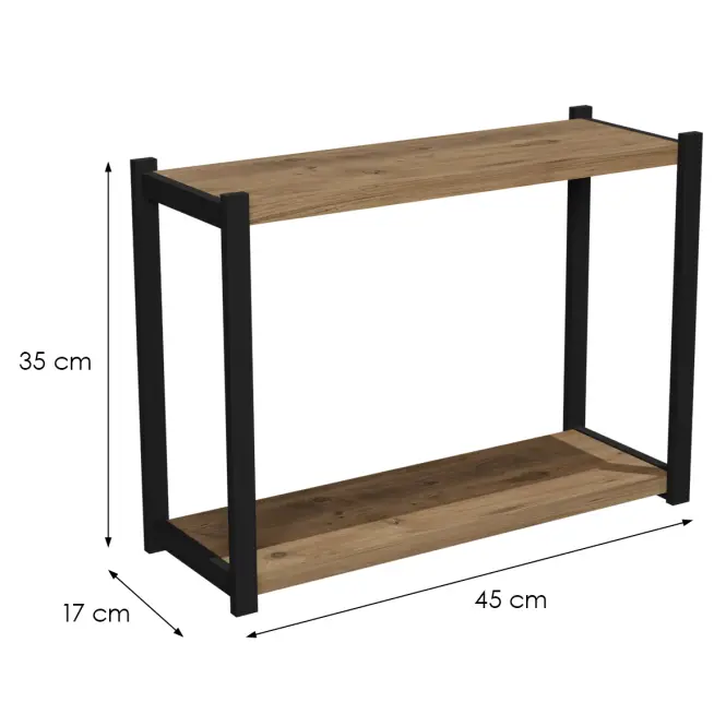 Konzol Fd-Ctks-001 Természetes/Fekete,4