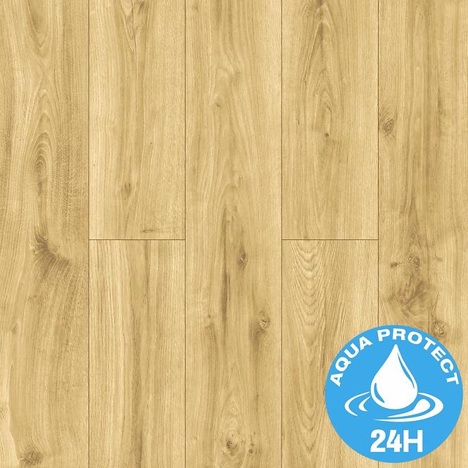 Laminált padló tölgy Carissa 10mm AC5 Bella Aqua Block 24h 40594