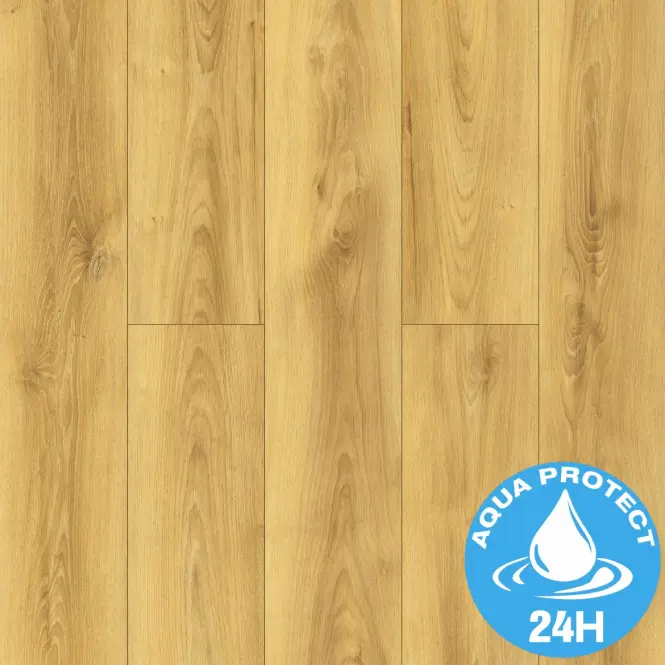 Laminált padló tölgy Coletta 10mm AC5 Bella Aqua Block 24h 40624
