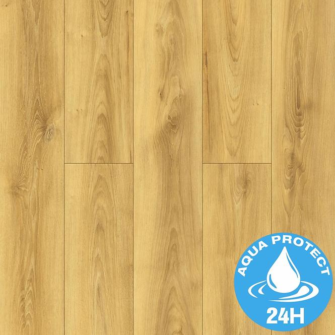 Laminált padló tölgy Coletta 10mm AC5 Bella Aqua Block 24h 40624