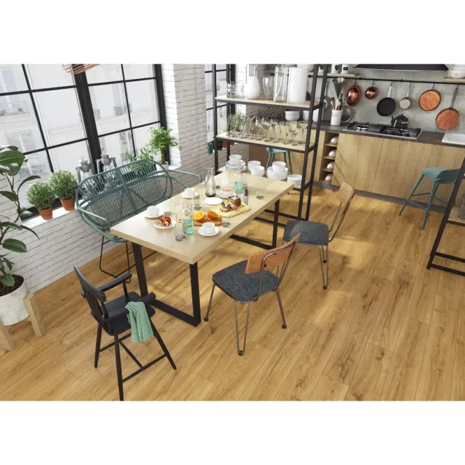 Laminált padló tölgy Andante 12mm AC5 Symfonia Aqua Zero 72h 40424