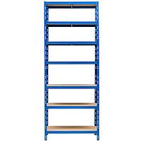 Fém tárolóállvány 220x90x60cm – 7 polc/175kg