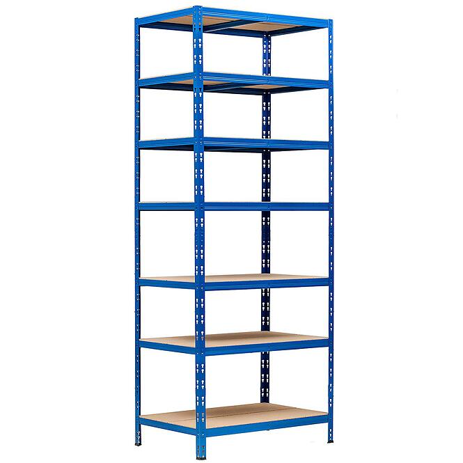 Fém tárolóállvány 220x90x60cm – 7 polc/175kg,2