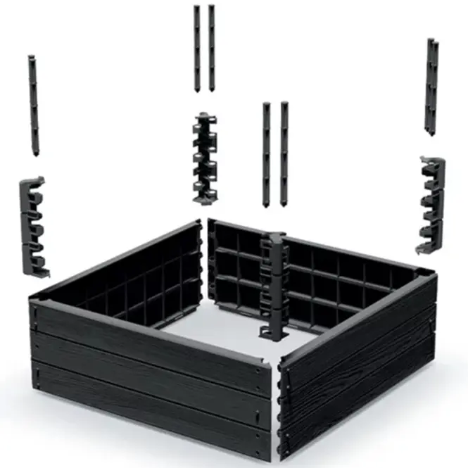 Emelt ágyás Antracit 75,6 cm IBWs-S433,3