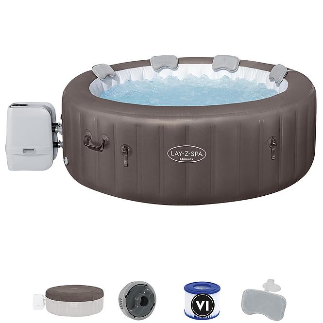 Hidromasszázs medence Spa 1.96x0.71m Dominica 6001S