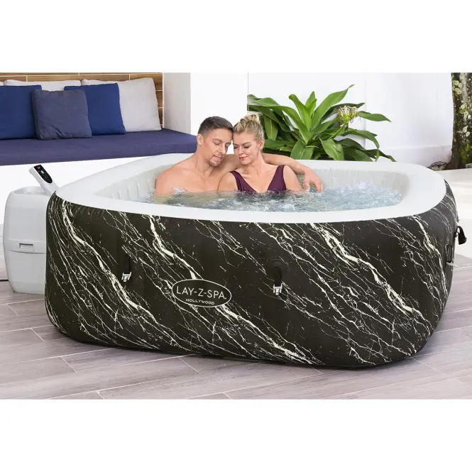 Hidromasszázs medence Spa 1.8x1.8x0.66m Hollywood 6001F