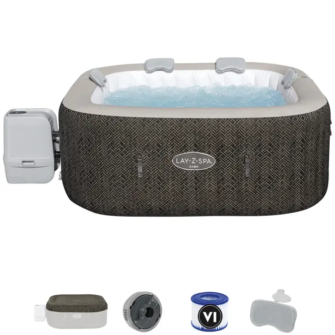 Hidromasszázs medence Spa 1.8x1.8x0.71m Cabo 6001R