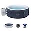 Hidromasszázs medence Spa 1.8x1.8m Miami dark blue 6001C,3