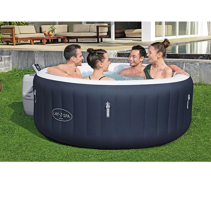 Hidromasszázs medence Spa 1.8x1.8m Miami dark blue 6001C