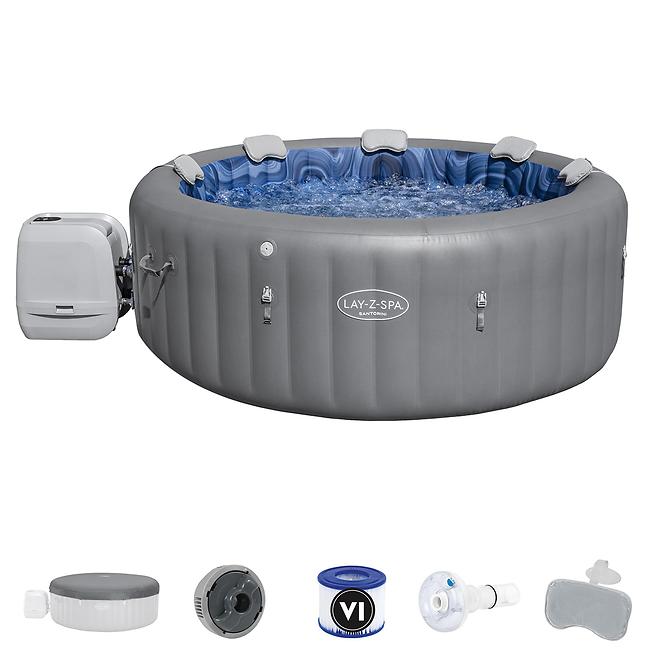 Hidromasszázs medence Spa 2.16x0.8m Santorini 6001T