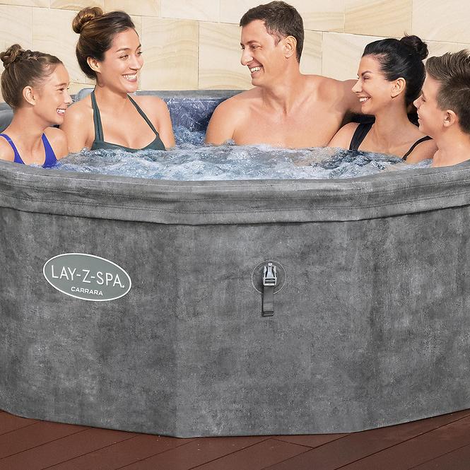 Hidromasszázs medence Spa 1.7x0.65m Carrara 6001V