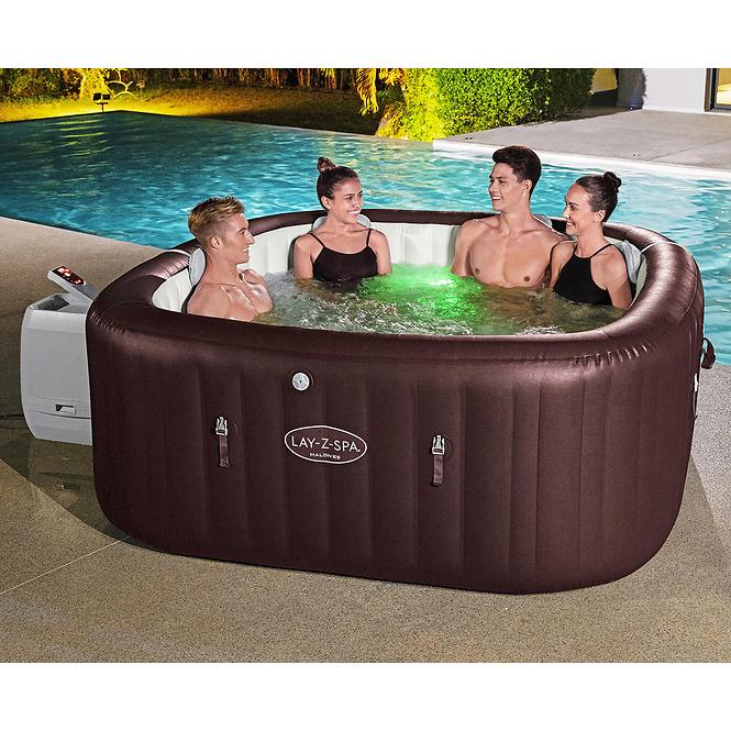 Hidromasszázs medence Spa 2.01x2.01x0.8m Maldives 6001U