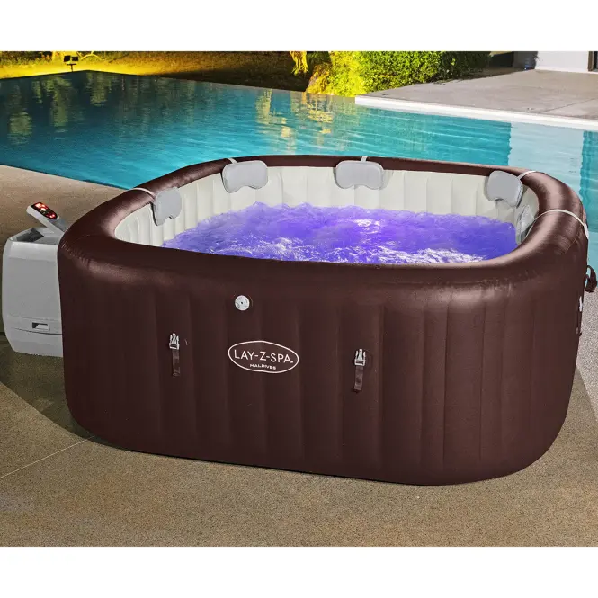 Hidromasszázs medence Spa 2.01x2.01x0.8m Maldives 6001U,6