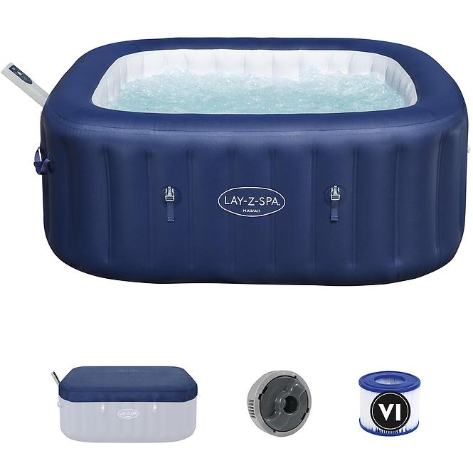 Hidromasszázs medence Spa 1.8x1.8x0.71m Hawaii 6001H