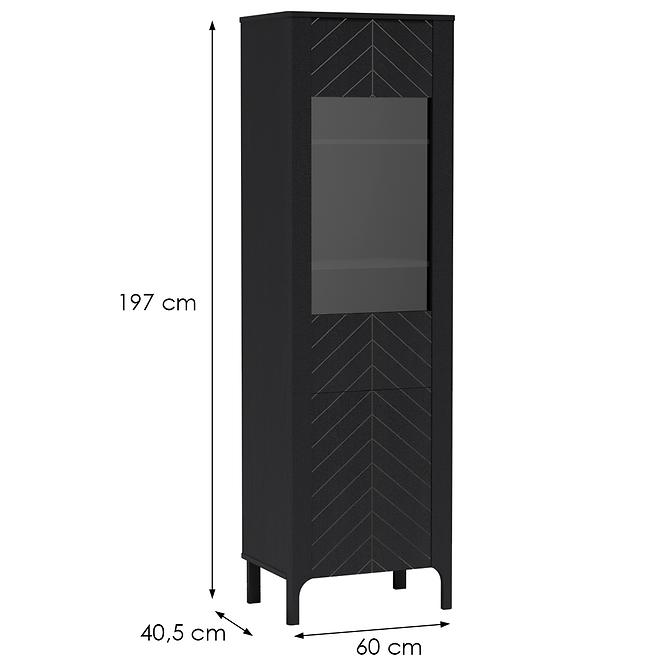 Vitrin Malumi M4 fekete,2