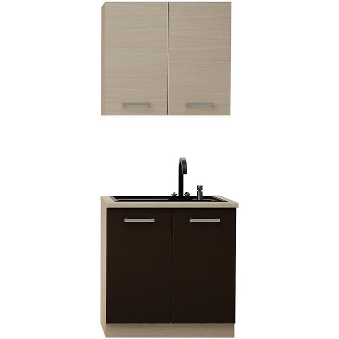 Konyhabútor Wiktoria Chamonix 80cm Munkalap nélkül,2