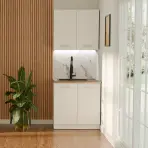 Konyhabútor Eko White 80cm Munkalap nélkül
