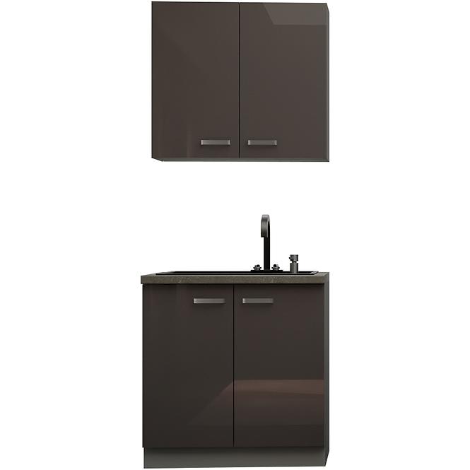 Konyhabútor Grey 80cm Munkalap nélkül