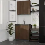 Konyhabútor Monza Dió Okapi 80cm Munkalap nélkül