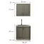 Konyhabútor Stilo Dustgrey/Fehér 80cm Munkalap nélkül,3