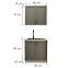 Konyhabútor Stilo Dustgrey/Fehér 80cm Munkalap nélkül,3