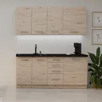 Konyhabútor Bordeaux 180cm Munkalap nélkül
