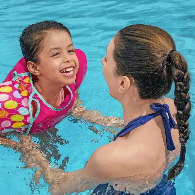 Aquastar szövet úszómedence 19-30 kg 3-6 év 32174