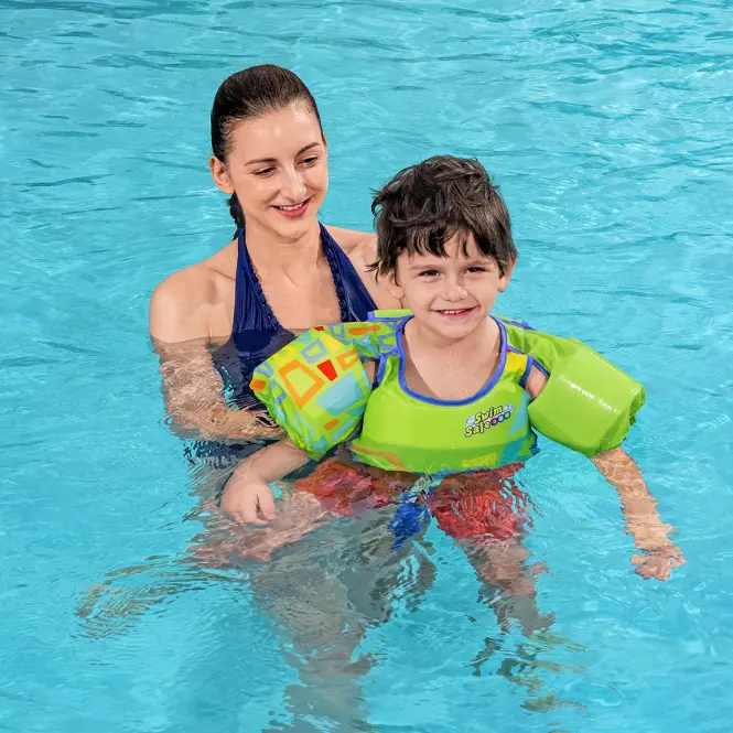 Aquastar szövet úszómedence 19-30 kg 3-6 év 32174