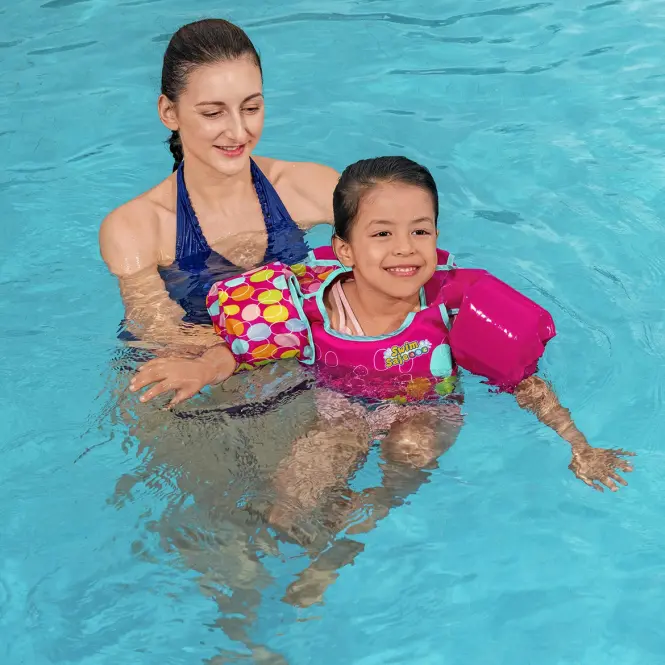 Aquastar szövet úszómedence 19-30 kg 3-6 év 32174