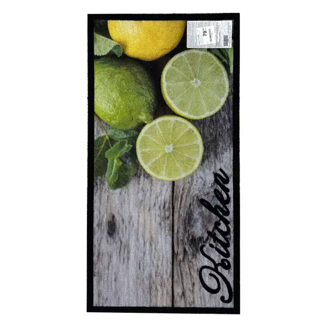 Konyhai szőnyeg 50x100 cm Kitchen Golden Greenery 04