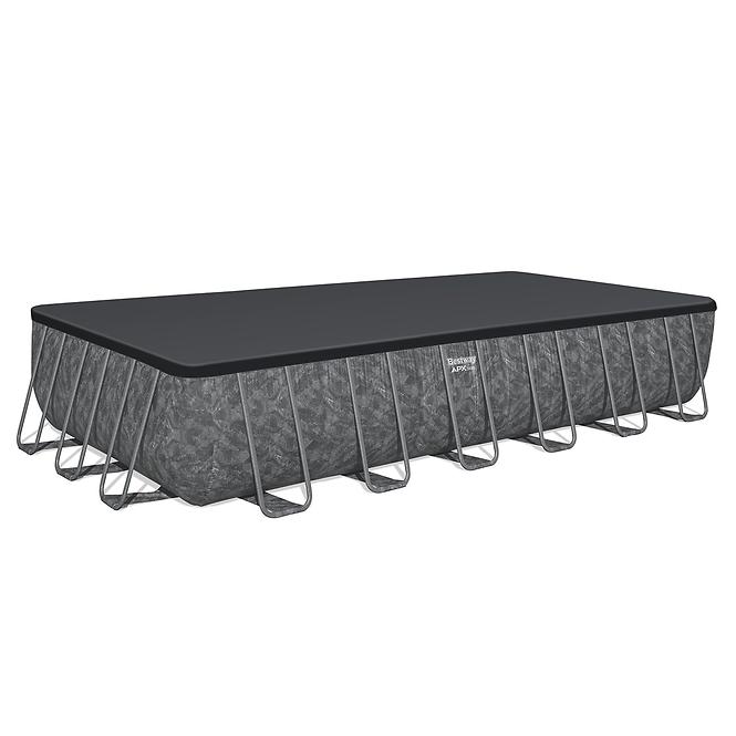 Szögletes medence kerettel és kiegészítőkkel APX 7.32x3.66x1.32m 561KG