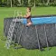 Szögletes medence kerettel és kiegészítőkkel APX 7.32x3.66x1.32m 561KG,4