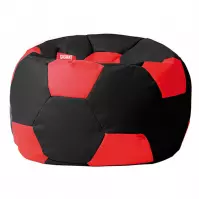 Babzsák labda Cordura fekete-piros