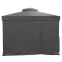 Kerti pavilon Porto 3x4x2.7m grafit,5