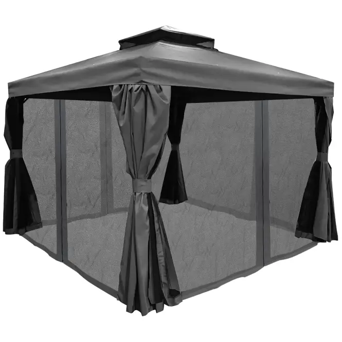 Kerti pavilon Porto 3x4x2.7m grafit