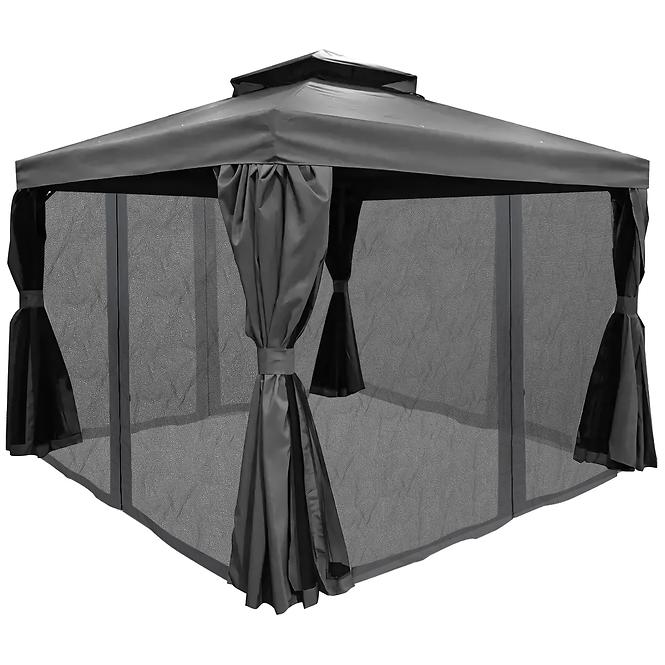 Kerti pavilon Porto 3x4x2.7m grafit