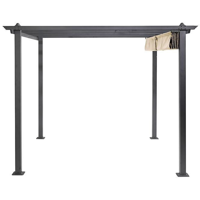 Kerti pavilon / pergola Pescara 3x3x2.35m bézs