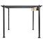 Kerti pavilon / pergola Pescara 3x3x2.35m bézs,3