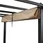 Kerti pavilon Pescara 3x3x2.35m bézs,7