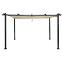 Kerti pavilon / pergola Pescara 3x4x2.35m bézs,3