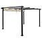 Kerti pavilon / pergola Pescara 3x4x2.35m bézs,4