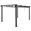 Kerti pavilon / pergola Pescara 3x4x2.35m bézs,8