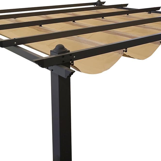 Kerti pavilon Pescara 3x4x2.35m bézs