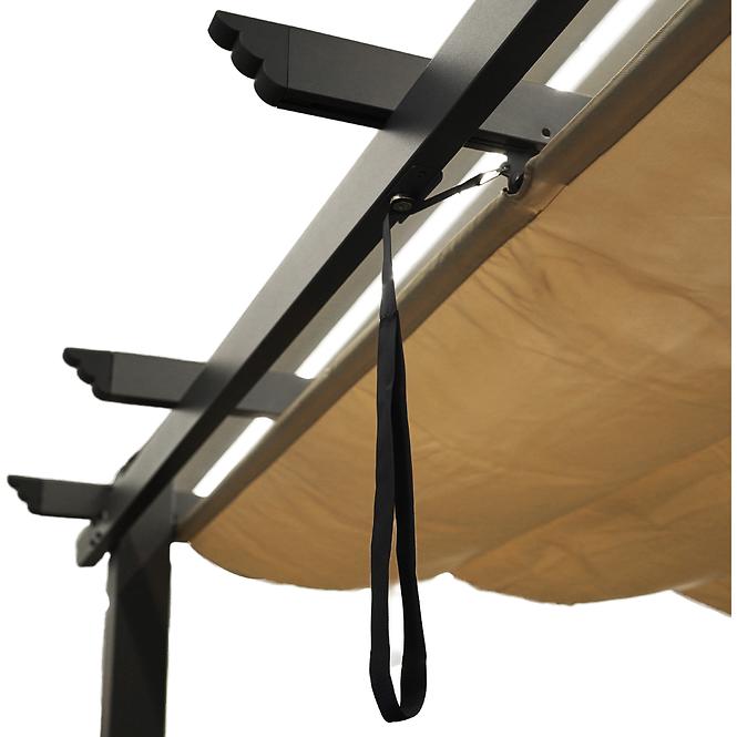 Kerti pavilon Pescara 3x4x2.35m bézs