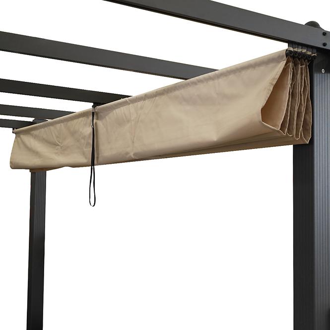 Kerti pavilon Pescara 3x4x2.35m bézs