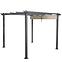 Kerti pavilon Pescara 3x4x2.35m bézs,6