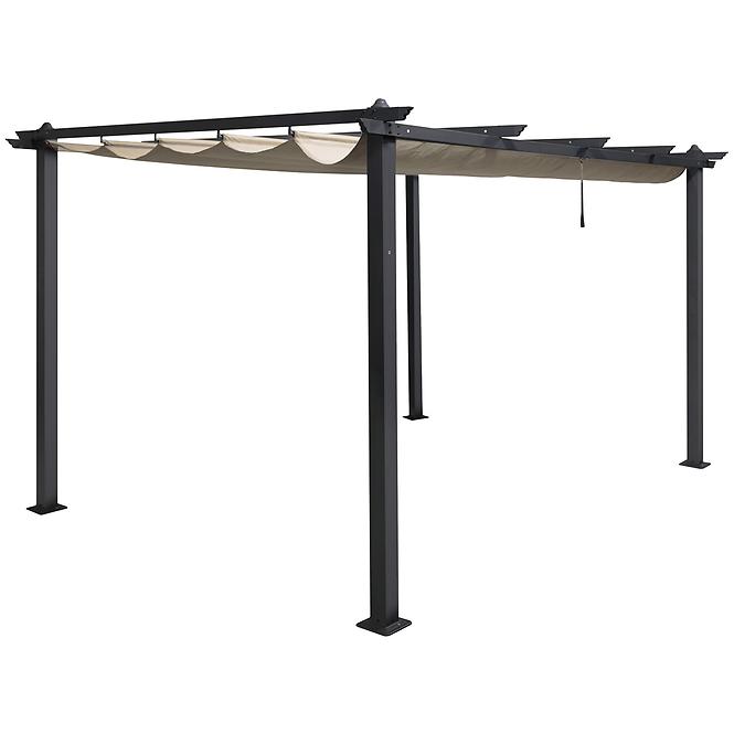 Kerti pavilon Pescara 3x4x2.35m bézs