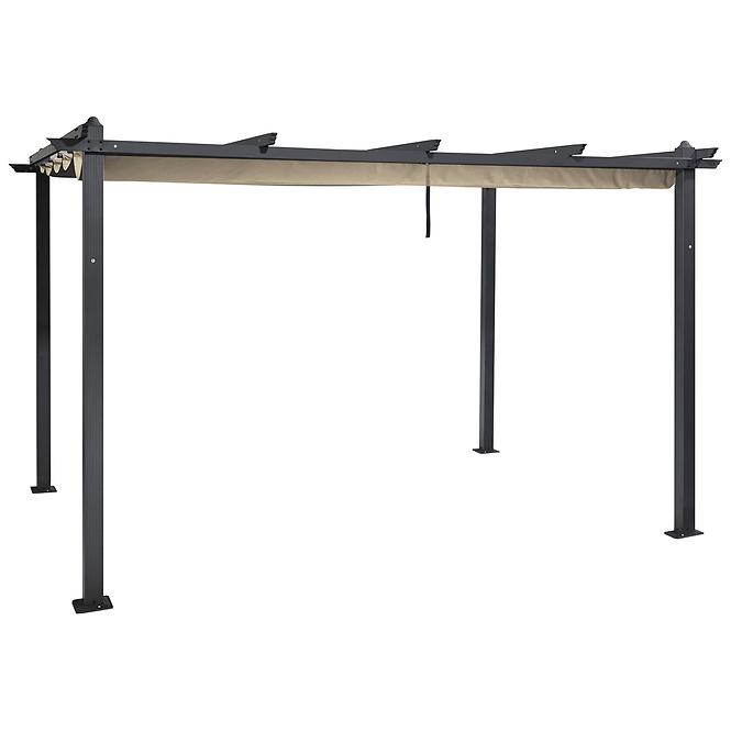 Kerti pavilon Pescara 3x4x2.35m bézs